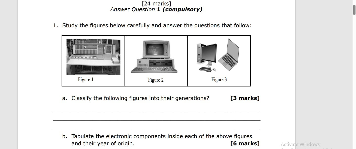 2024 BECE Computing Mock Questions Sample MOCK 1