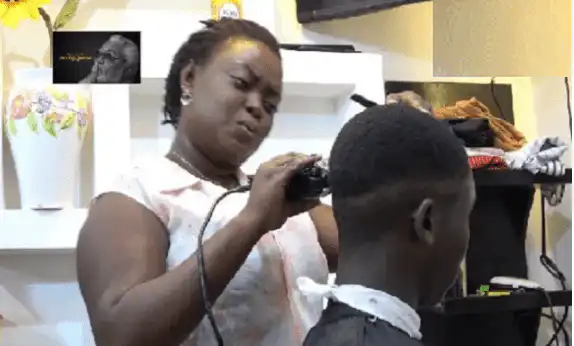 Discover your talents: Female Teacher Into A SMART Barber