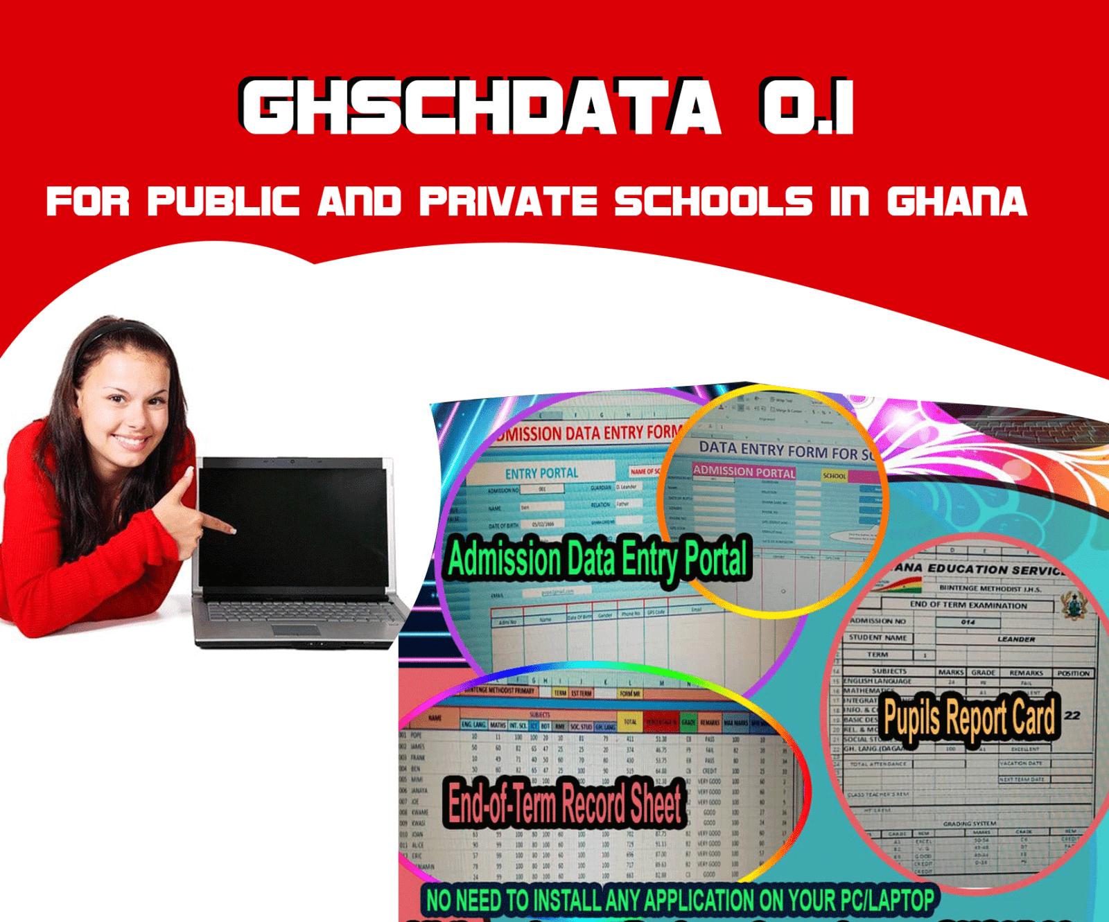Head Teacher Designs Ghana’s First Easy-to-use Admission and School Report System