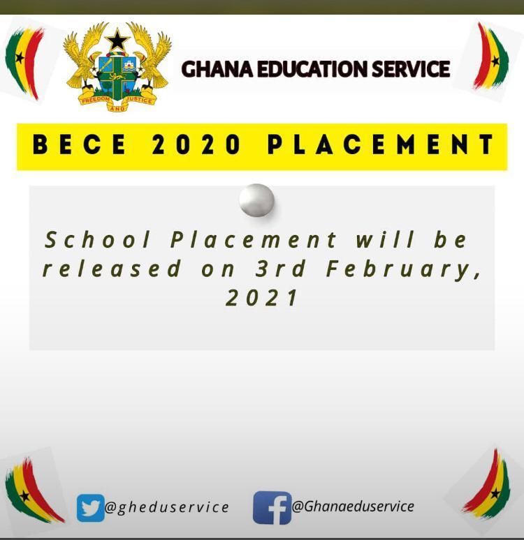 2020 BECE School Placement