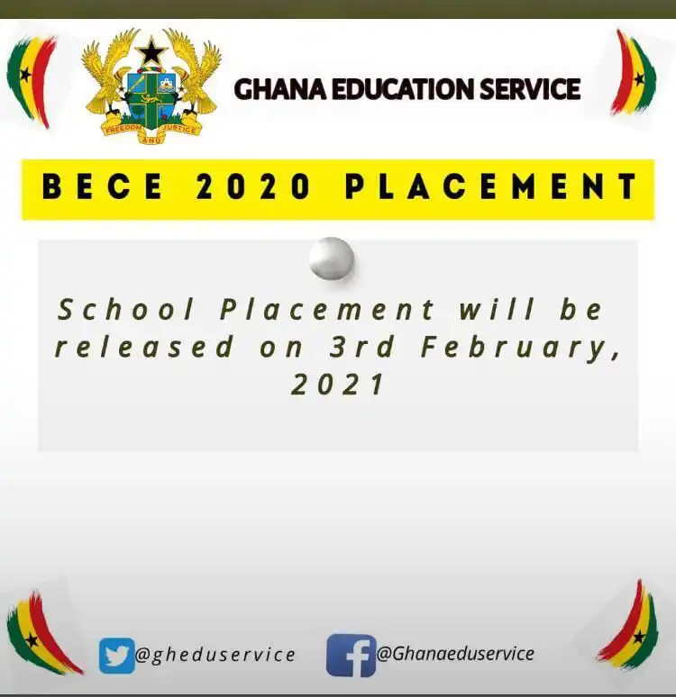 2020 BECE School Placement