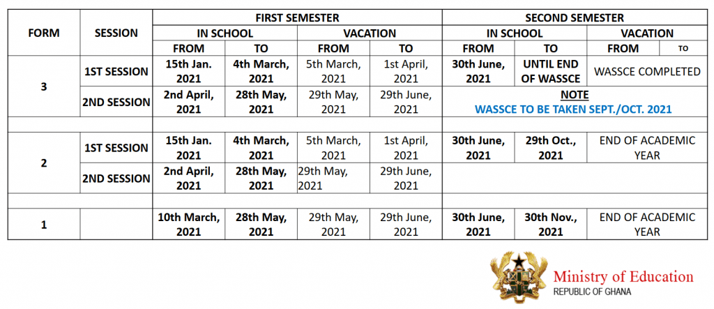 2021 Academic Calendar Single-Track SHS Out - Check Now