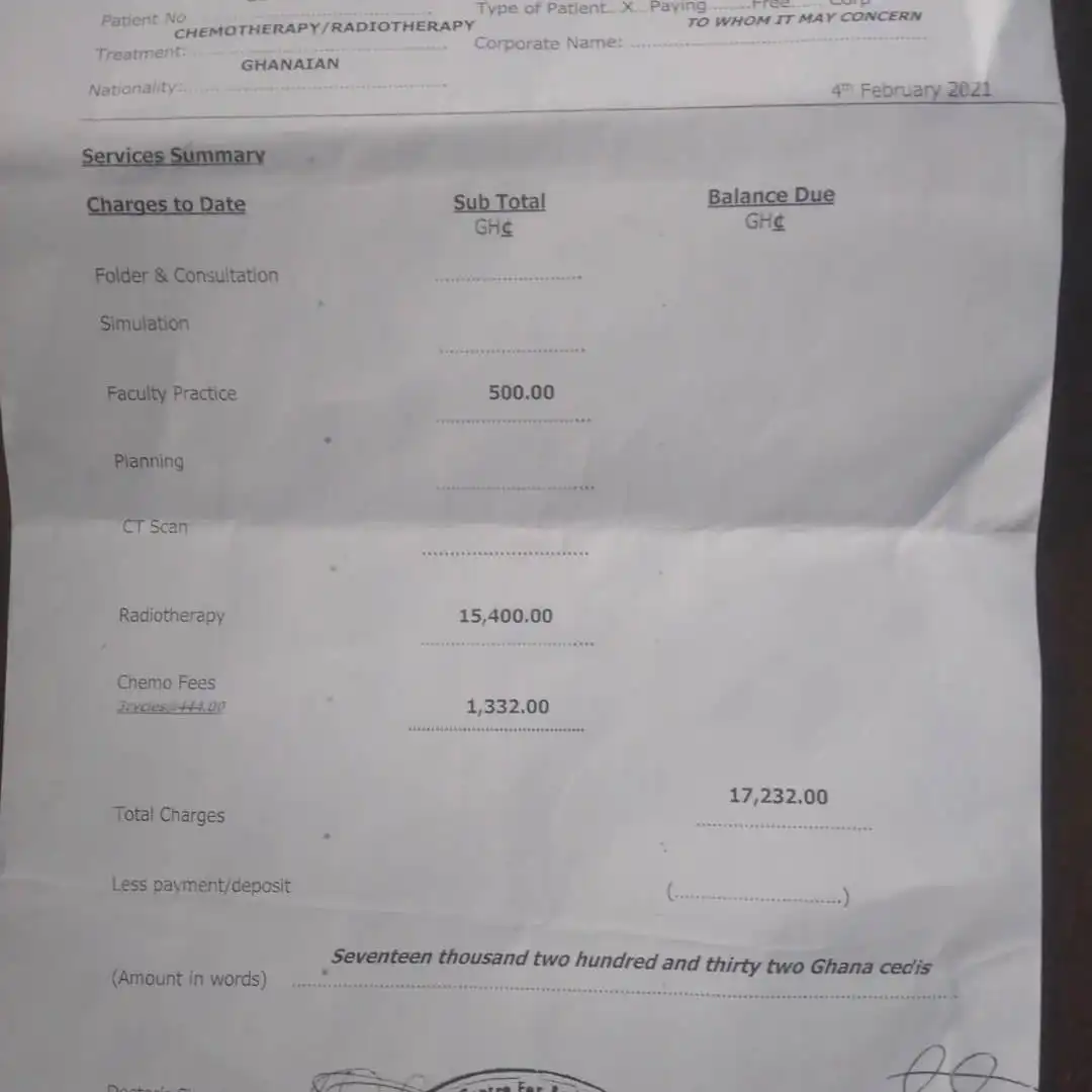 JHS 2 student battling Cancer