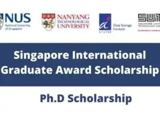 Fully Funded Singapore Scholarship 2021 - International Graduate Award