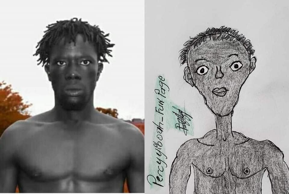 Percy Yeboah Pencil Sketches