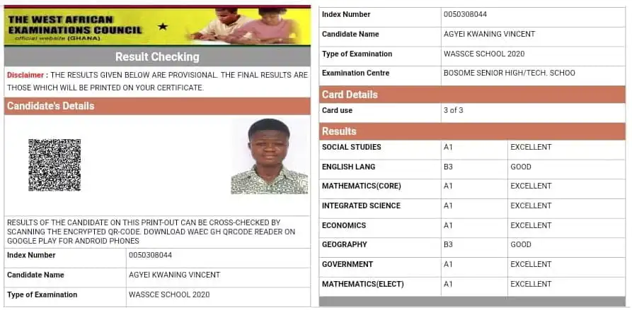 18-Year-old Free SHS Graduate of Bosome SecTech with 6As and 2Bs Needs a Scholarship or suffer shattered dreams -min