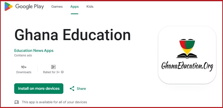 Download Ghana Education News App On Google Play Store