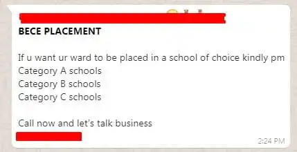 2020 School Placement Problems