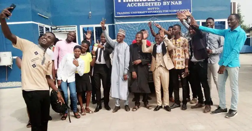 A section of Students - Pinnacle College - Akweteyman, Achimota