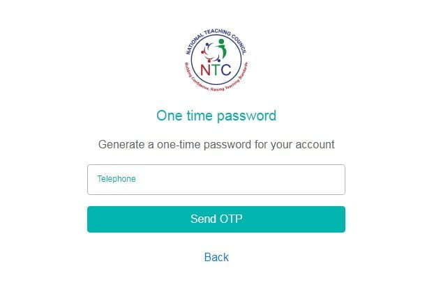 forgotten teacher portal ghana password