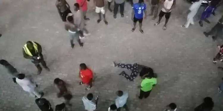 The police has been able to establish that the young man who fell from the 4th floor of the Mensah Sarbah Hall Annex "A" of the University of Ghana last week slipped when he tried to jump from one balcony to another.