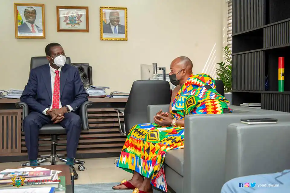 Paramount Chief of Tepa to support education
