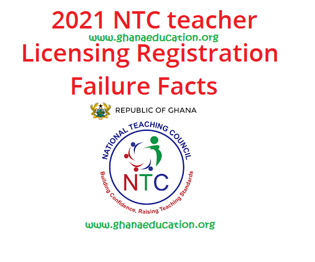 2021 NTC teacher licensing registration
