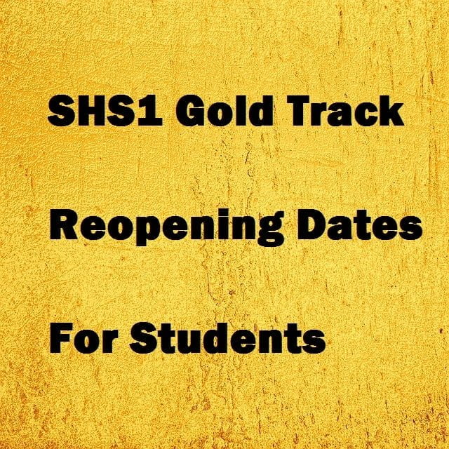 SHS1 Gold track reopening dates
