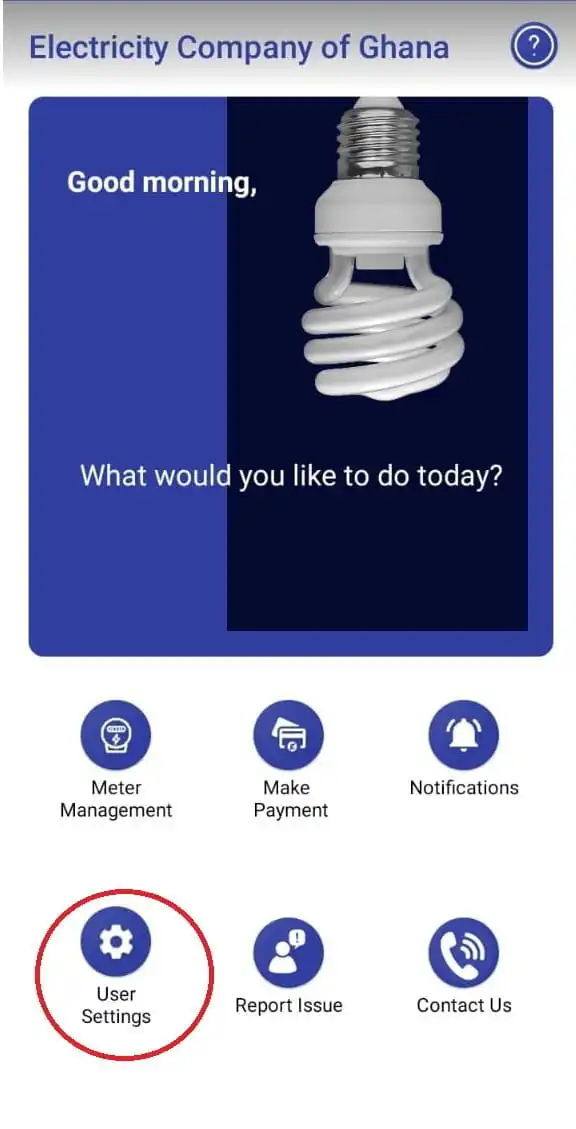 MTN Momo and ECG Power App
