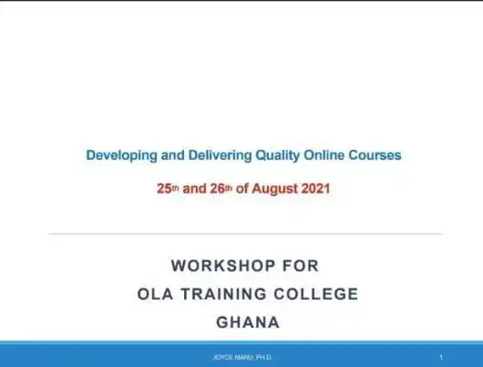 OLA CoE partners Multiplex to develop capacity of faculty for online education