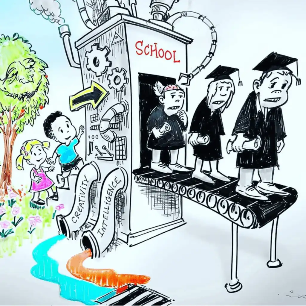 How school destroys children's talents, makes them failures