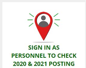 How to process 2021/2022 NSS posting after printing Appointment letter