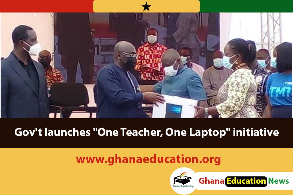 Gov't launches One Teacher, One Laptop initiative