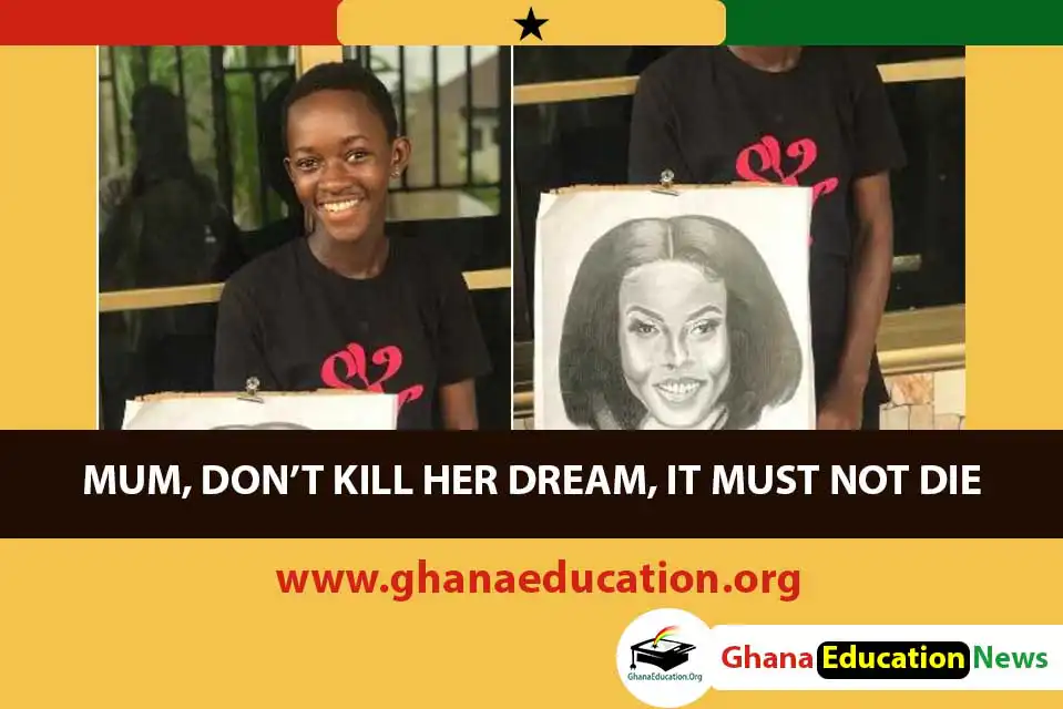 JHS3 female talented artist's dream of becoming a professional artist is about to die because mum hates drawing