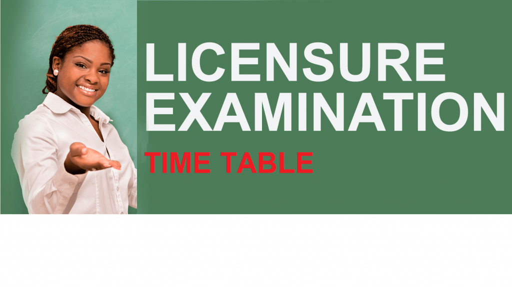 New Timetable for Postponed Teacher Licensure Exam Out