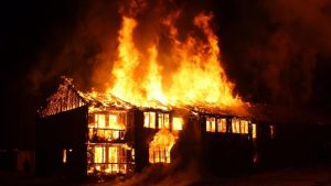2021 WASSCE graduates burn down school after final paper