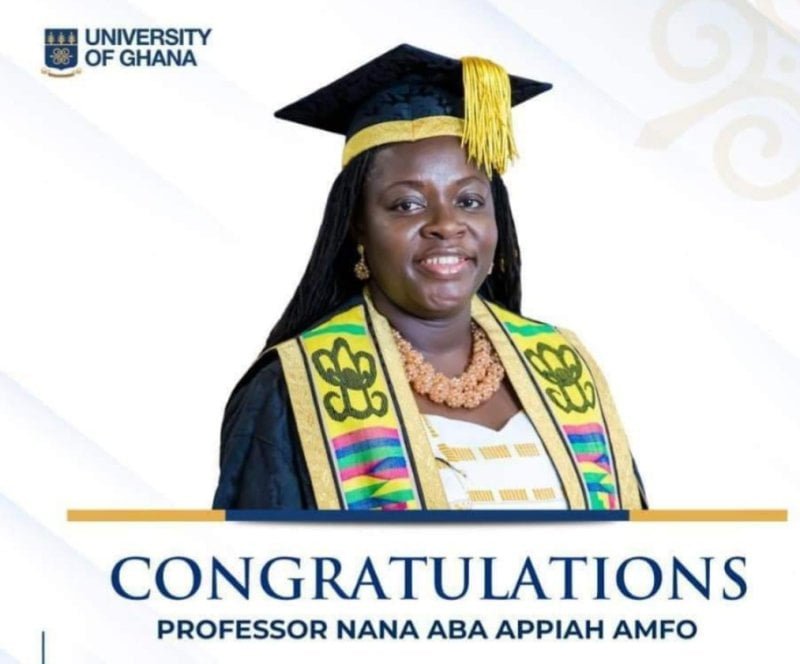 Prof. Nana Aba Appiah Amfo appointed Vice-Chancellor of University of Ghana