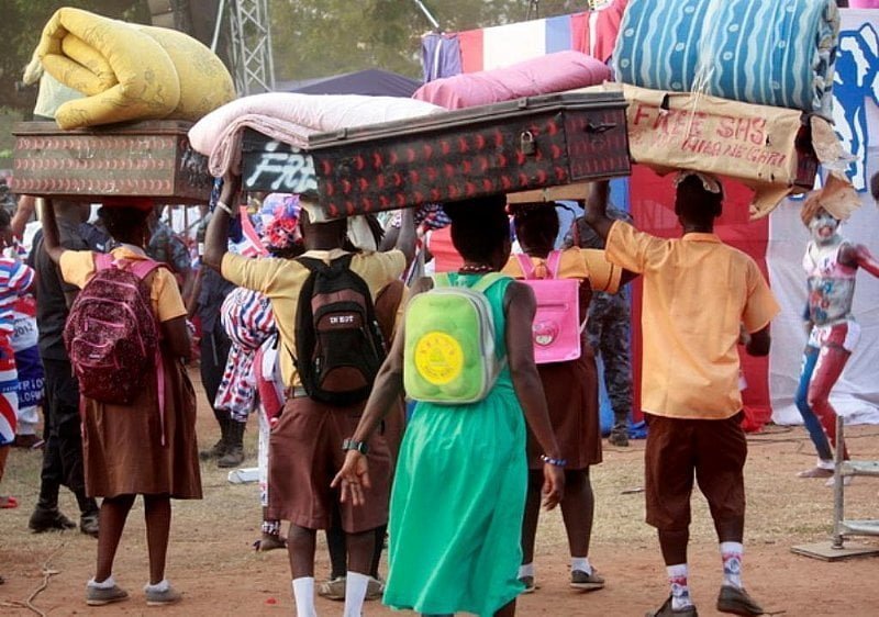 2021 BECE graduates SHS admission is in March 2022.