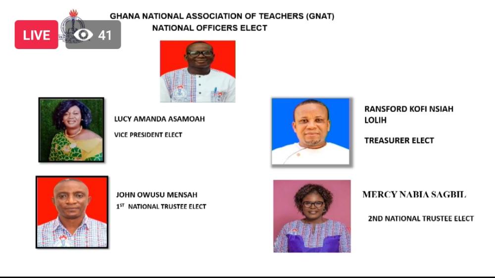 GNAT Decides 2022 Isaac Owusu is New GNAT National President-Elect