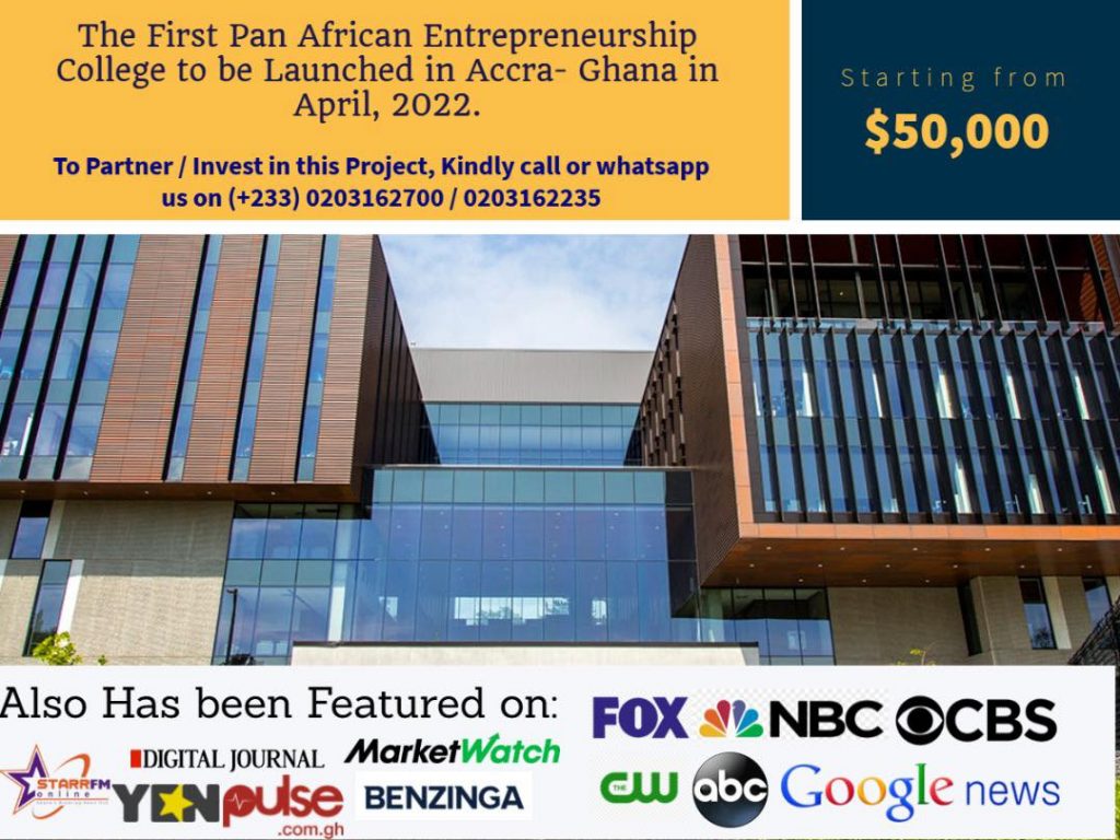 First Pan African Hands-on Entrepreneurship College to be launched - John Dumelo