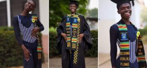 Legon Graduation Male Student Wears Heels and Ladies Outfit to Graduation; Video Drops
