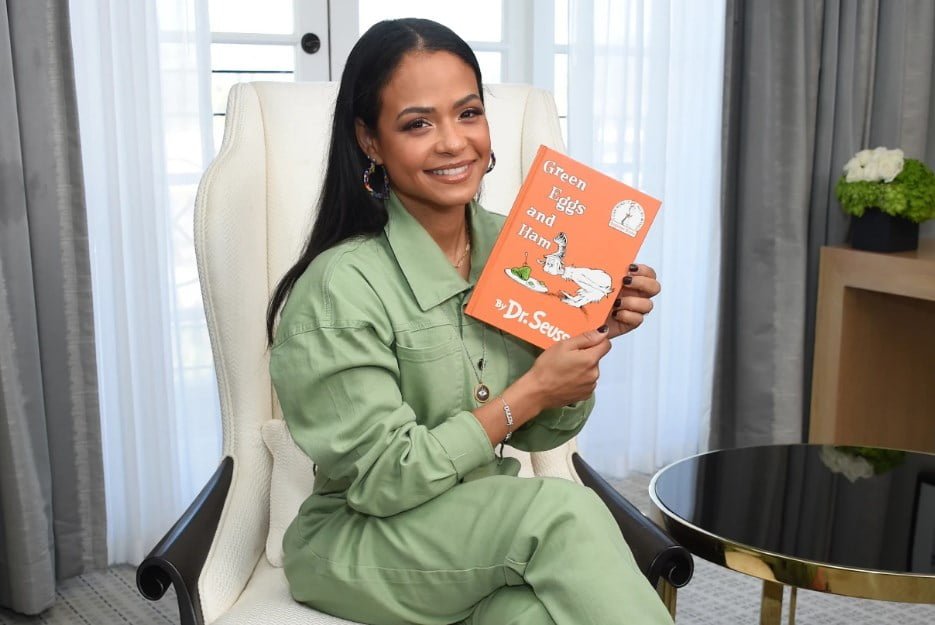 Christina Milian reads Dr. Seuss, celebrates books and helps kids in need