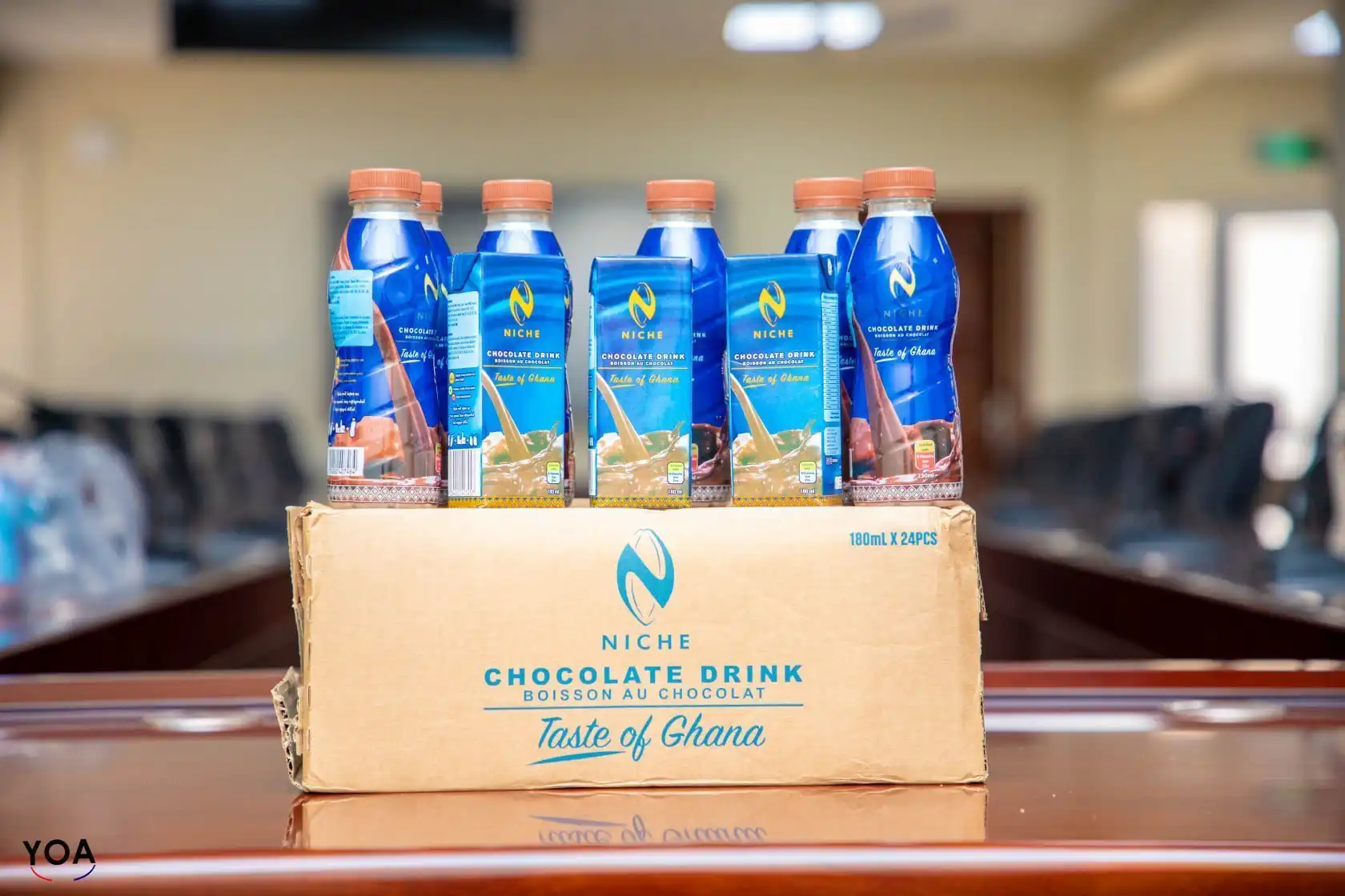MoE to distribute chocolate drinks to students, MoU signed