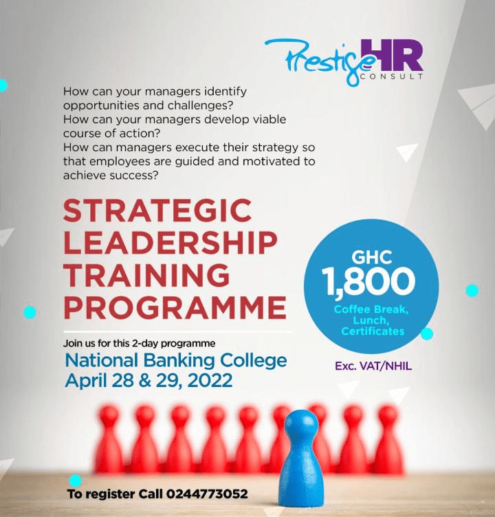 Strategic Leadership Training Programe - A must for all managers