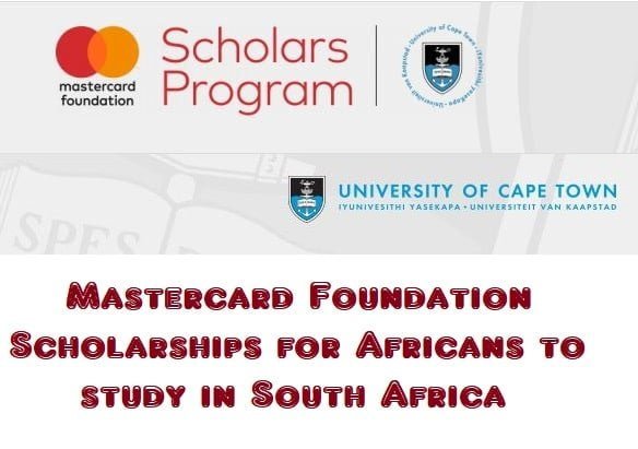 Mastercard Foundation Scholarships for Africans