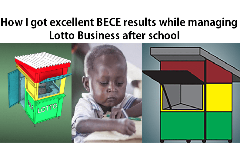 How I got excellent BECE results while managing Lotto Business after school