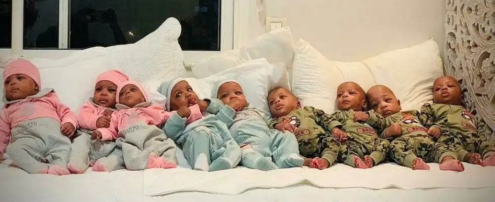 Mali nonuplets: 9 babies born same day by mum 1 year old