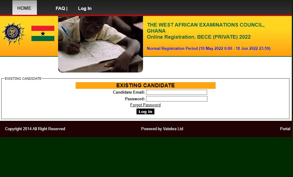 WAEC won't organize separate 2022 BECE for private (Resit) Candidates