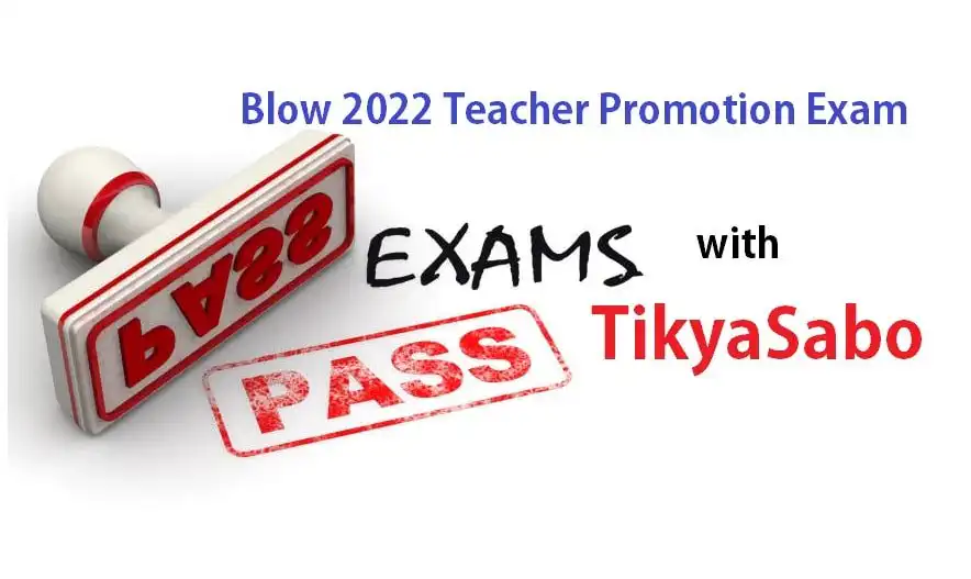 2022 Teacher Promotion Exam
