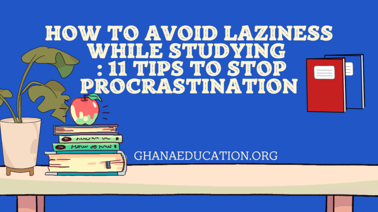 How to Avoid Laziness When Studying | Stop Procrastination Tips