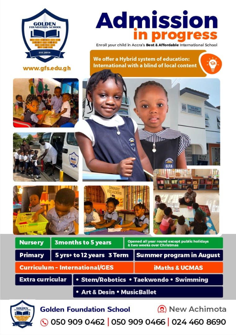 Enroll your child in one of Accra's Best and Affordable International School