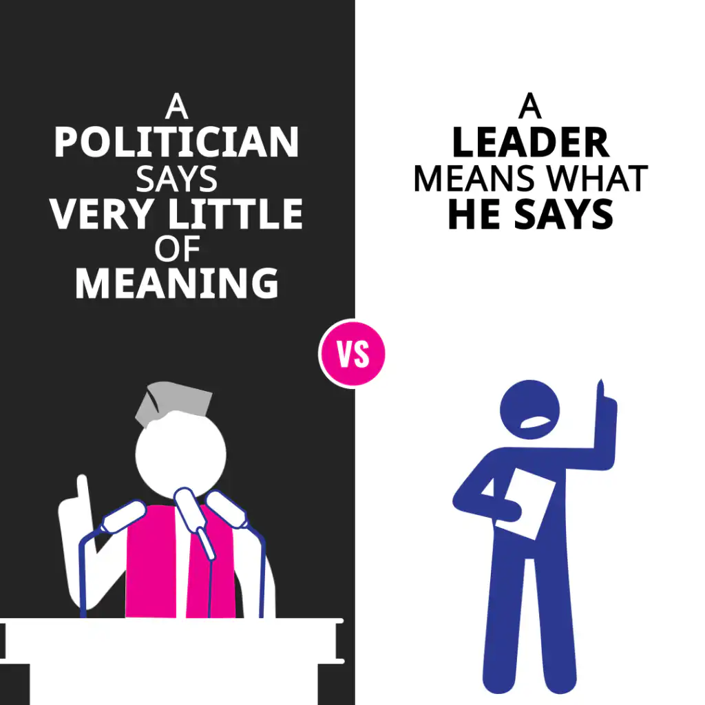 When all the politicians die, leadership will rise