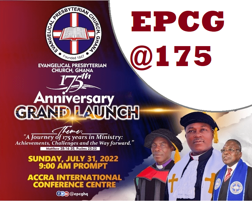 E. P Church Ghana To launch 175th anniversary on 31st July