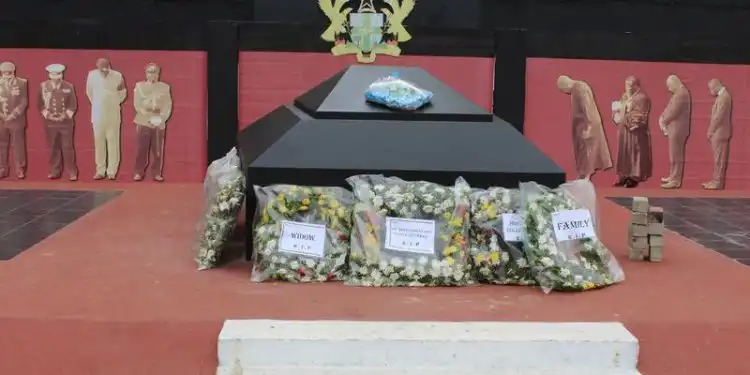 Atta Mills’ tomb tampered with – Brother fumes, says family is not aware