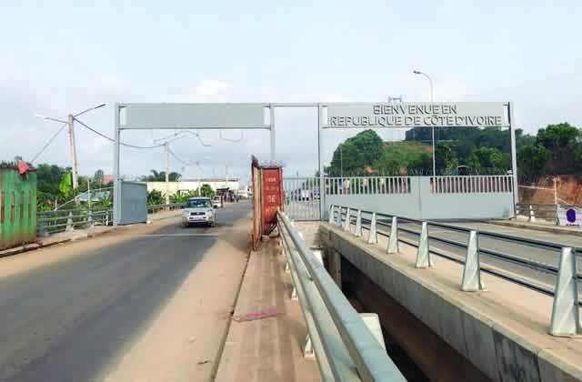 Illegal Monetization of Ghana Côte d'Ivoire roads by security officers