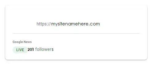 Approved Google News