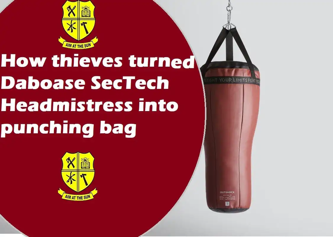 How thieves turned Daboase SecTech Headmistress into punching bag