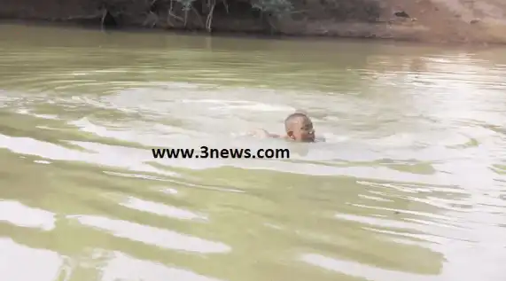 Meet Mensah Kwame The headteacher who swims to school