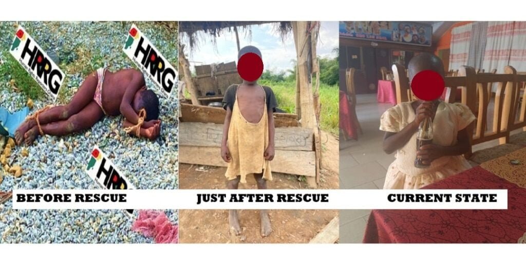 7-year-old girl assaulted & tortured rescued: Human Rights Reporters Gh.