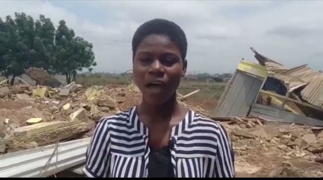 BECE candidates stranded as Tema Development Company Limited (TDC) has demolished the Paedico International School building at Community 24